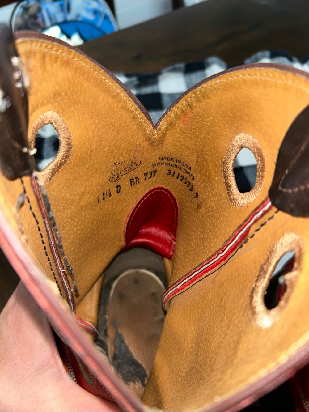 Justin Cowboy Boots - Picture 7 of 16